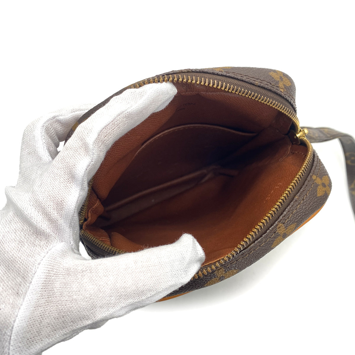 LOUIS VUITTON MONOGRAM DANUBE SHOULDER BAG BROWN M45266 90313864