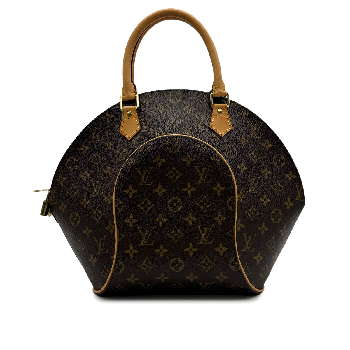 LOUIS VUITTON MONOGRAM ELLIPSE MM HAND BAG BROWN M51126 90314394
