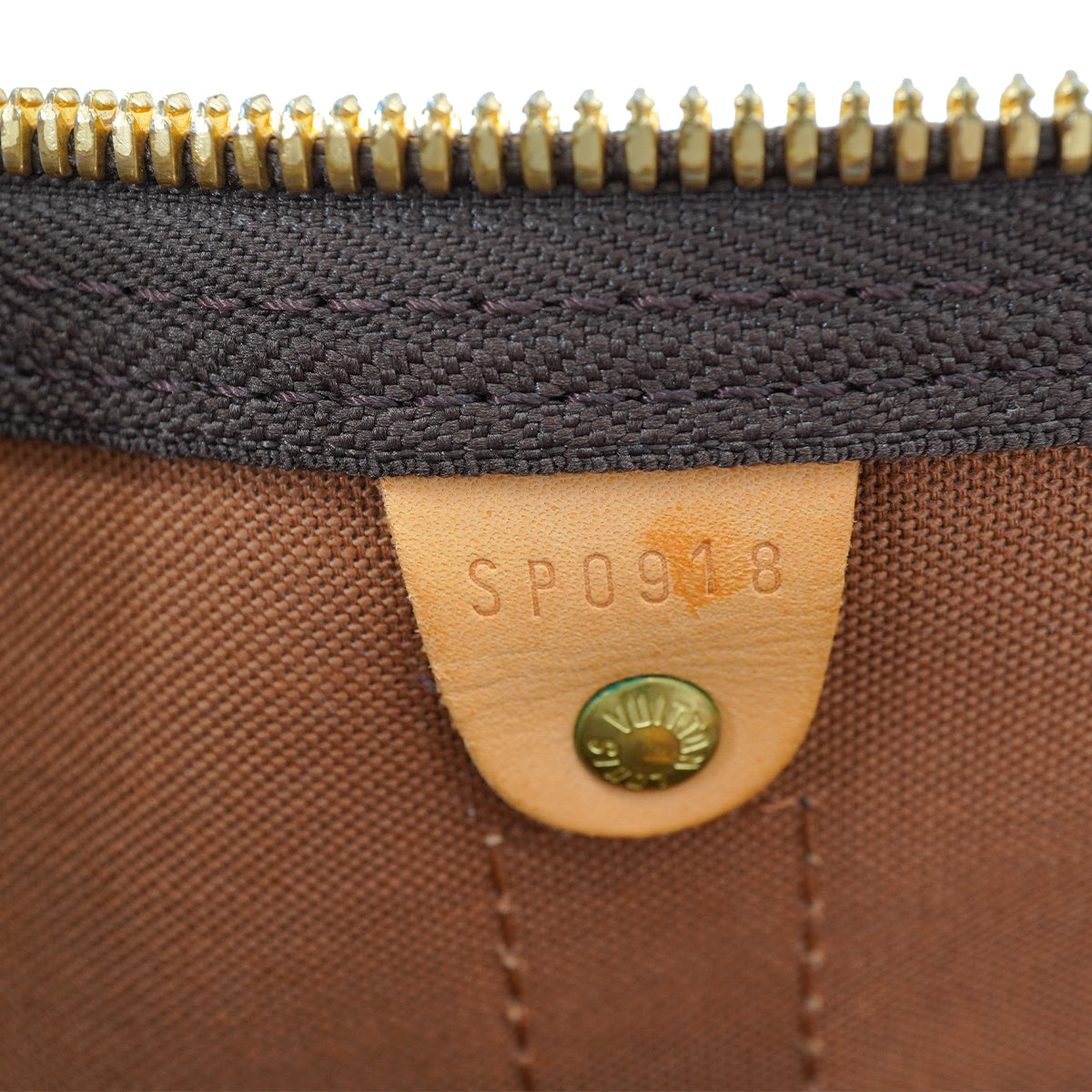 LOUIS VUITTON MONOGRAM KEEPALL 45 LUGGAGE BROWN M41428 90326781
