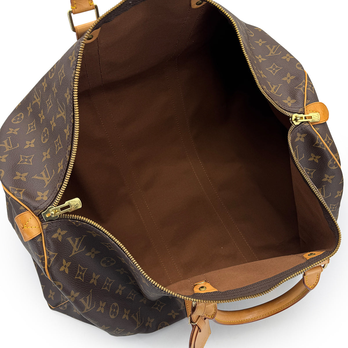 LOUIS VUITTON MONOGRAM KEEPALL 45 LUGGAGE BROWN M41428 90324137