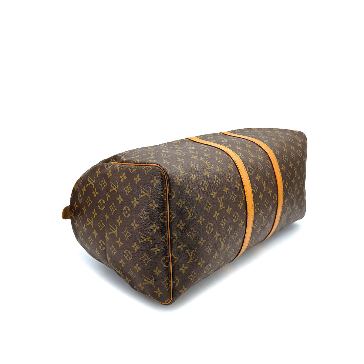 LOUIS VUITTON MONOGRAM KEEPALL 55 LUGGAGE BROWN M41424 90312618