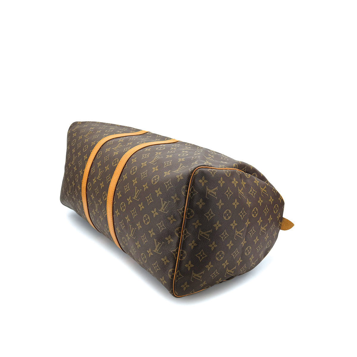 LOUIS VUITTON MONOGRAM KEEPALL 55 LUGGAGE BROWN M41424 90312618
