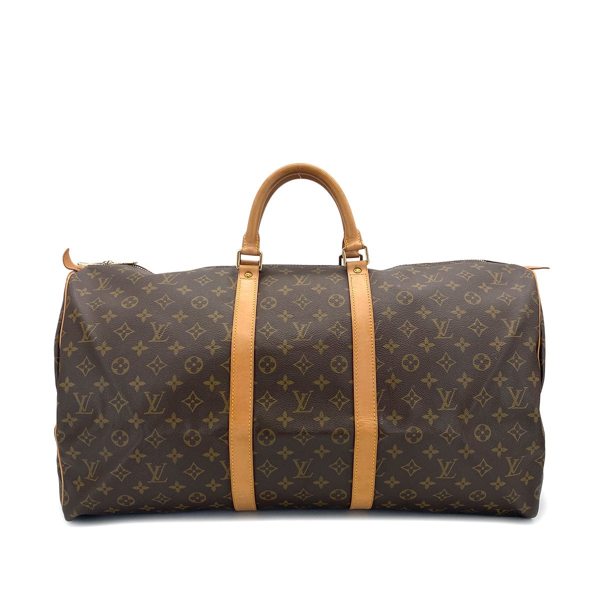 LOUIS VUITTON MONOGRAM KEEPALL 55 LUGGAGE BROWN M41424 90320173