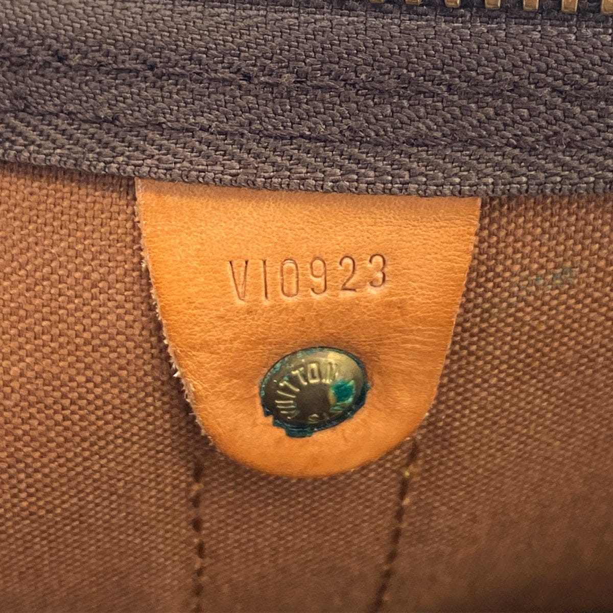 LOUIS VUITTON MONOGRAM KEEPALL 55 LUGGAGE BROWN M41424 90320173
