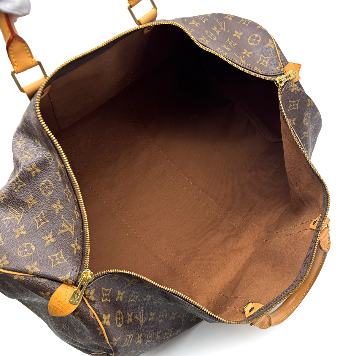 LOUIS VUITTON MONOGRAM KEEPALL 60 LUGGAGE BROWN M41422 90319139