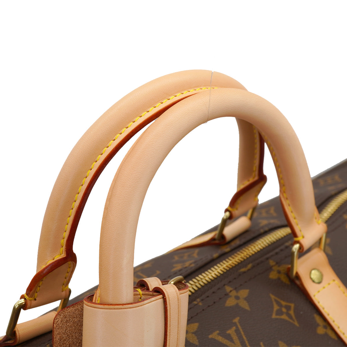 LOUIS VUITTON MONOGRAM KEEPALL 60 LUGGAGE BROWN M41422 90328121