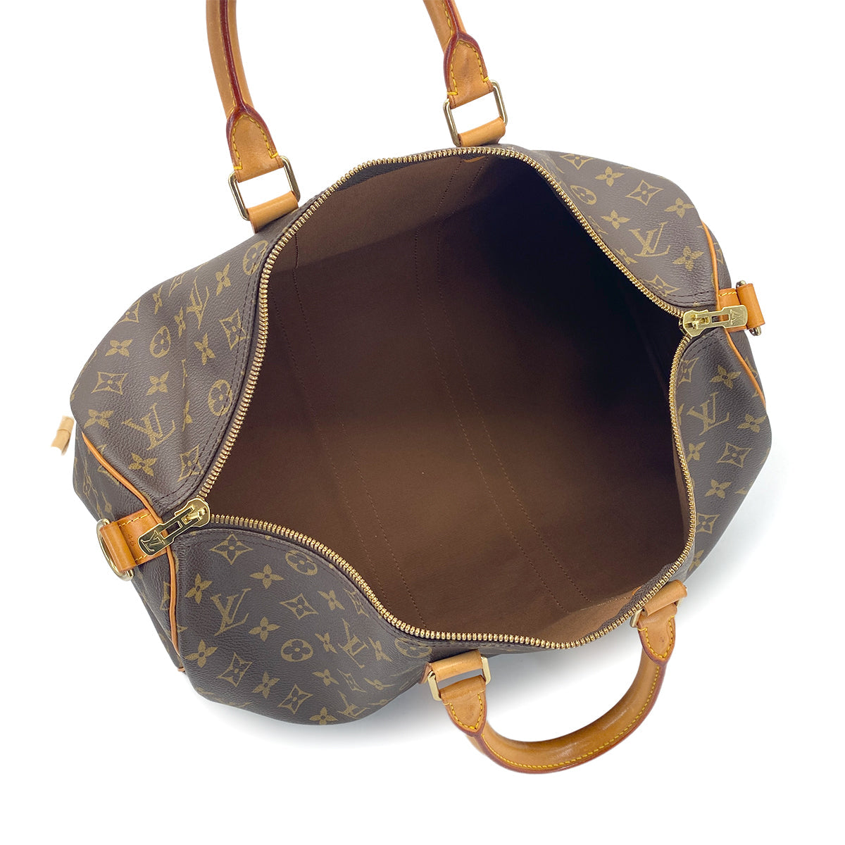 LOUIS VUITTON MONOGRAM KEEPALL BANDOULIERE 45 LUGGAGE BROWN M41418 90320187
