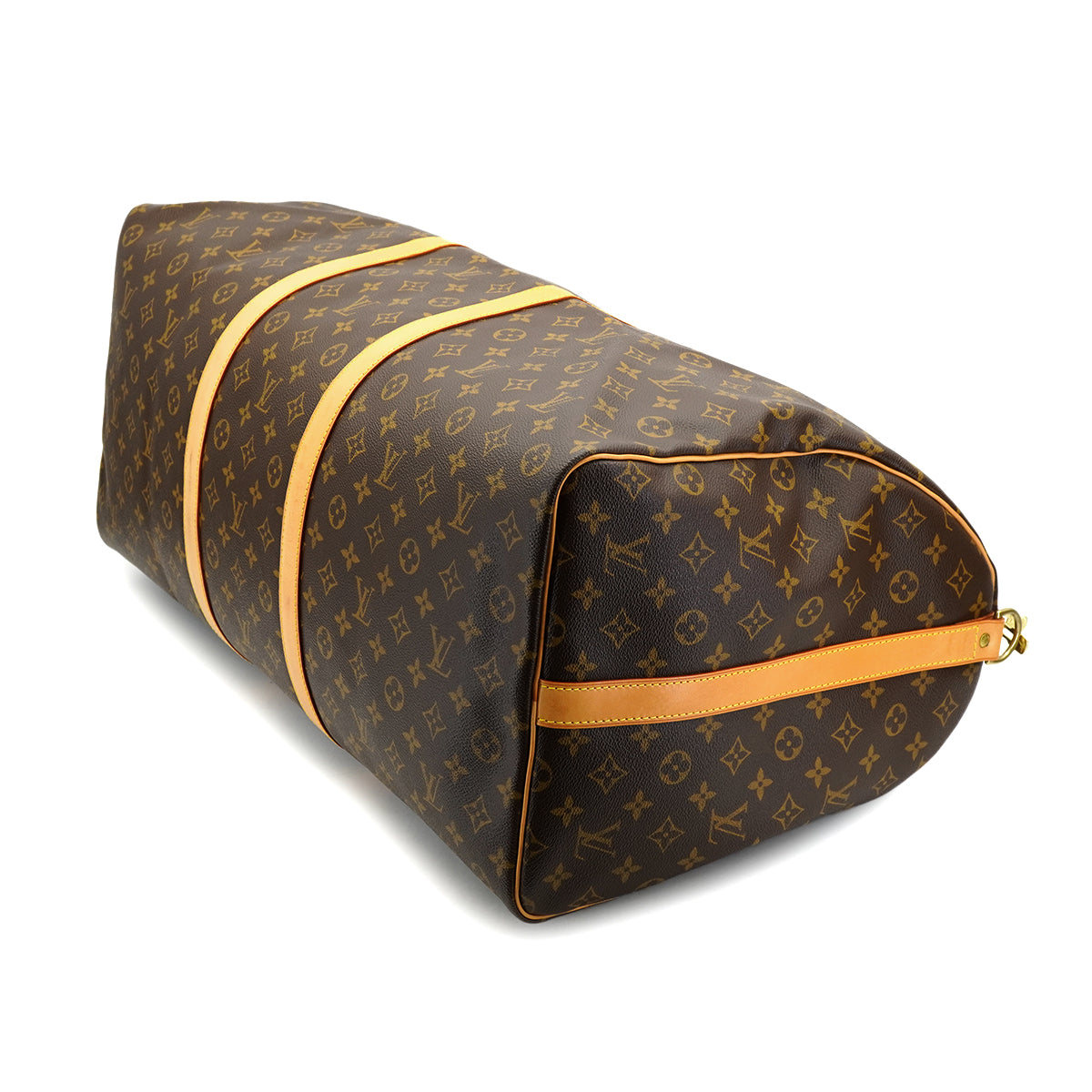 LOUIS VUITTON MONOGRAM KEEPALL BANDOULIERE 60 LUGGAGE BROWN M41412 90326761