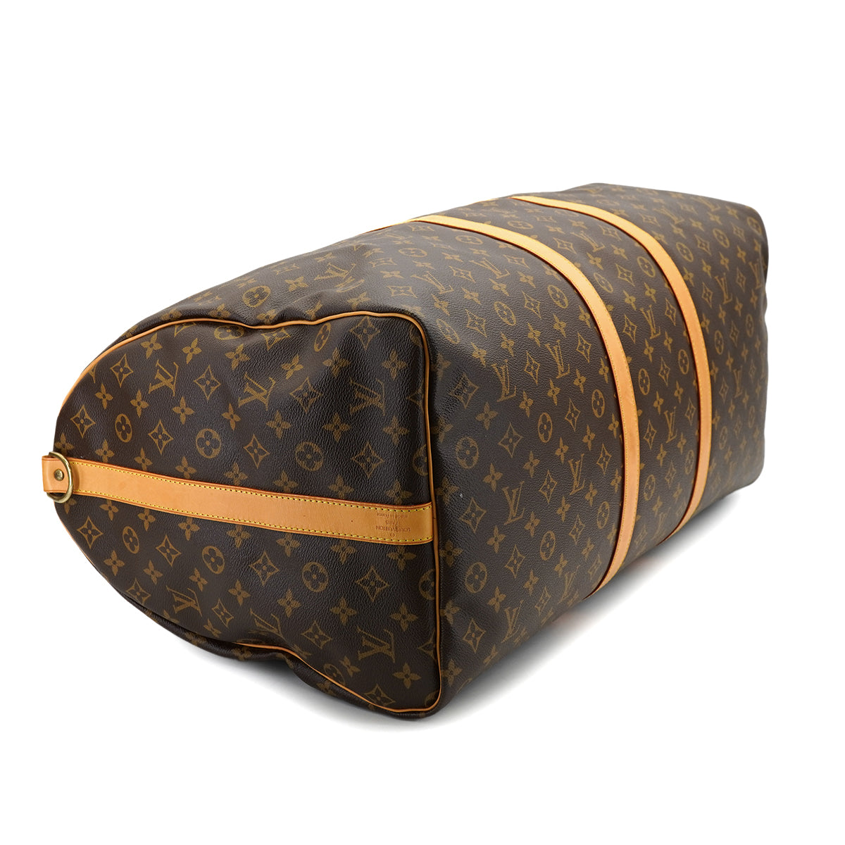 LOUIS VUITTON MONOGRAM KEEPALL BANDOULIERE 60 LUGGAGE BROWN M41412 90327867