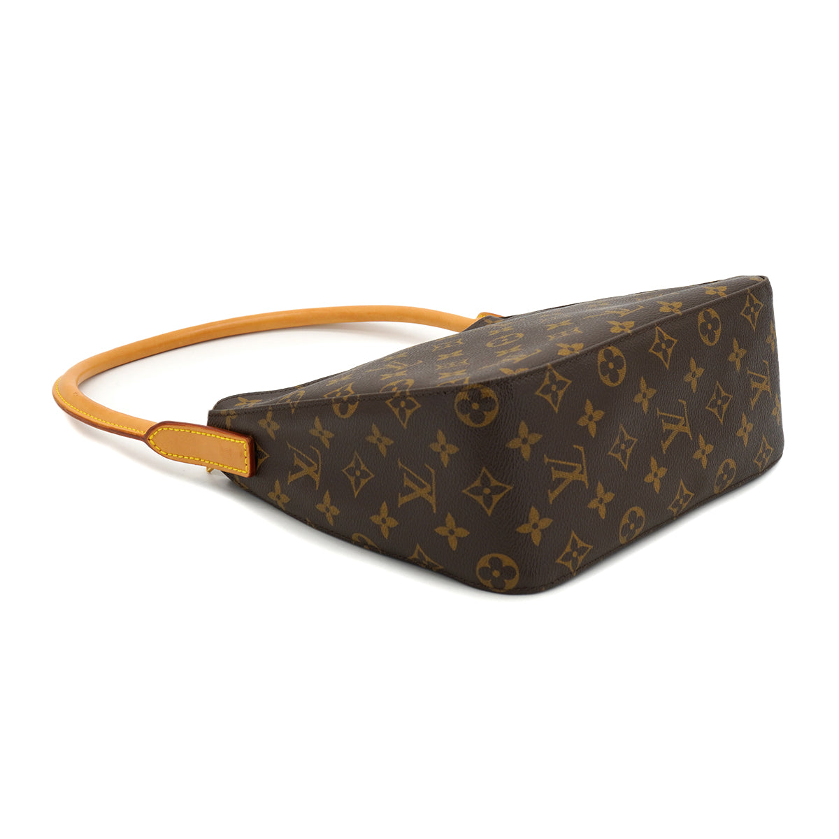 LOUIS VUITTON MONOGRAM LOOPING MM SHOULDER BAG BROWN M51146 90327873
