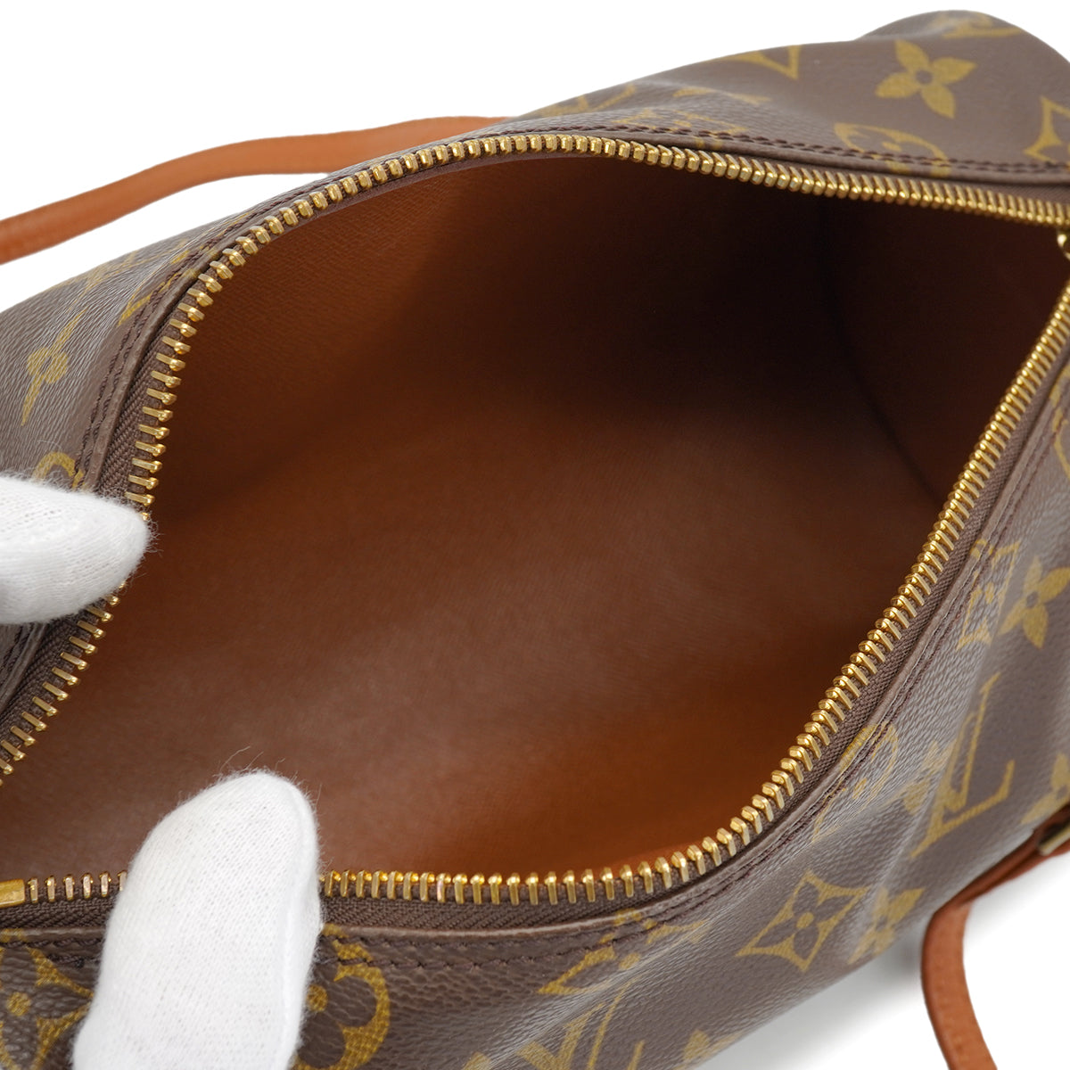 LOUIS VUITTON MONOGRAM PAPILLON 26 HAND BAG BROWN MONOGRAM CANVAS M51366 90327880
