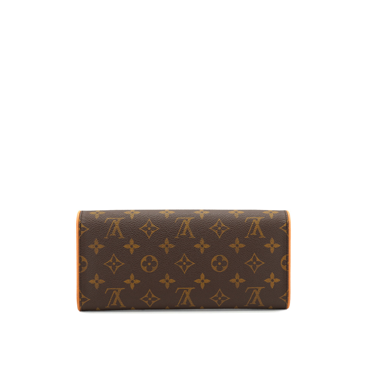LOUIS VUITTON MONOGRAM POCHETTE TWIN GM SHOULDER BAG BROWN M51852 90328118