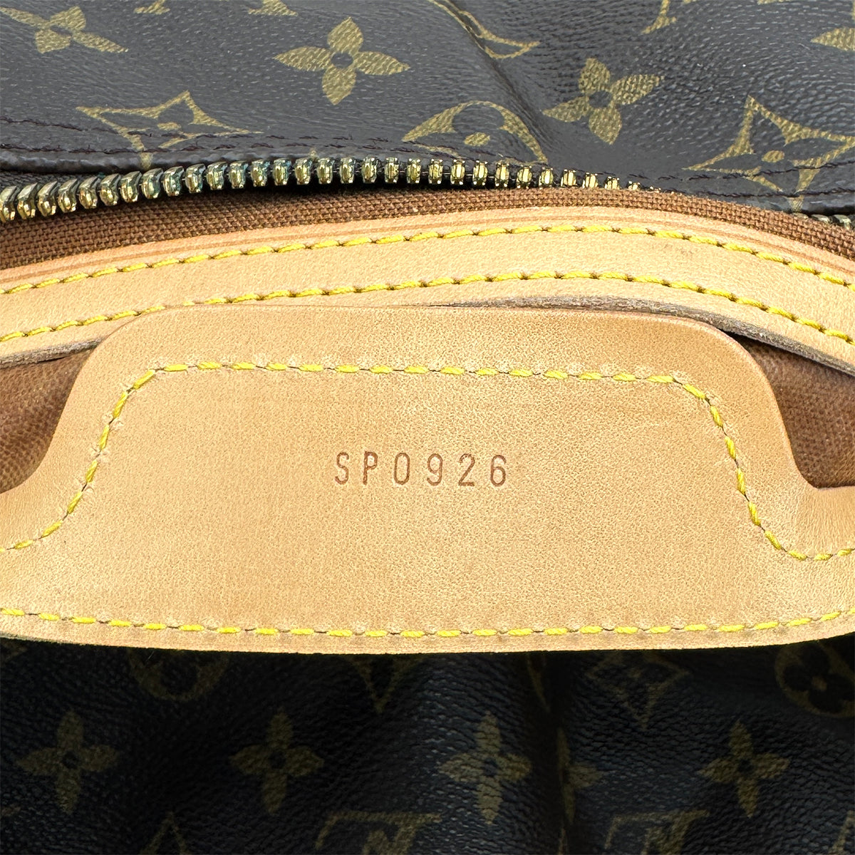 LOUIS VUITTON MONOGRAM SAC POROCHON LUGGAGE BROWN M41222 90312581