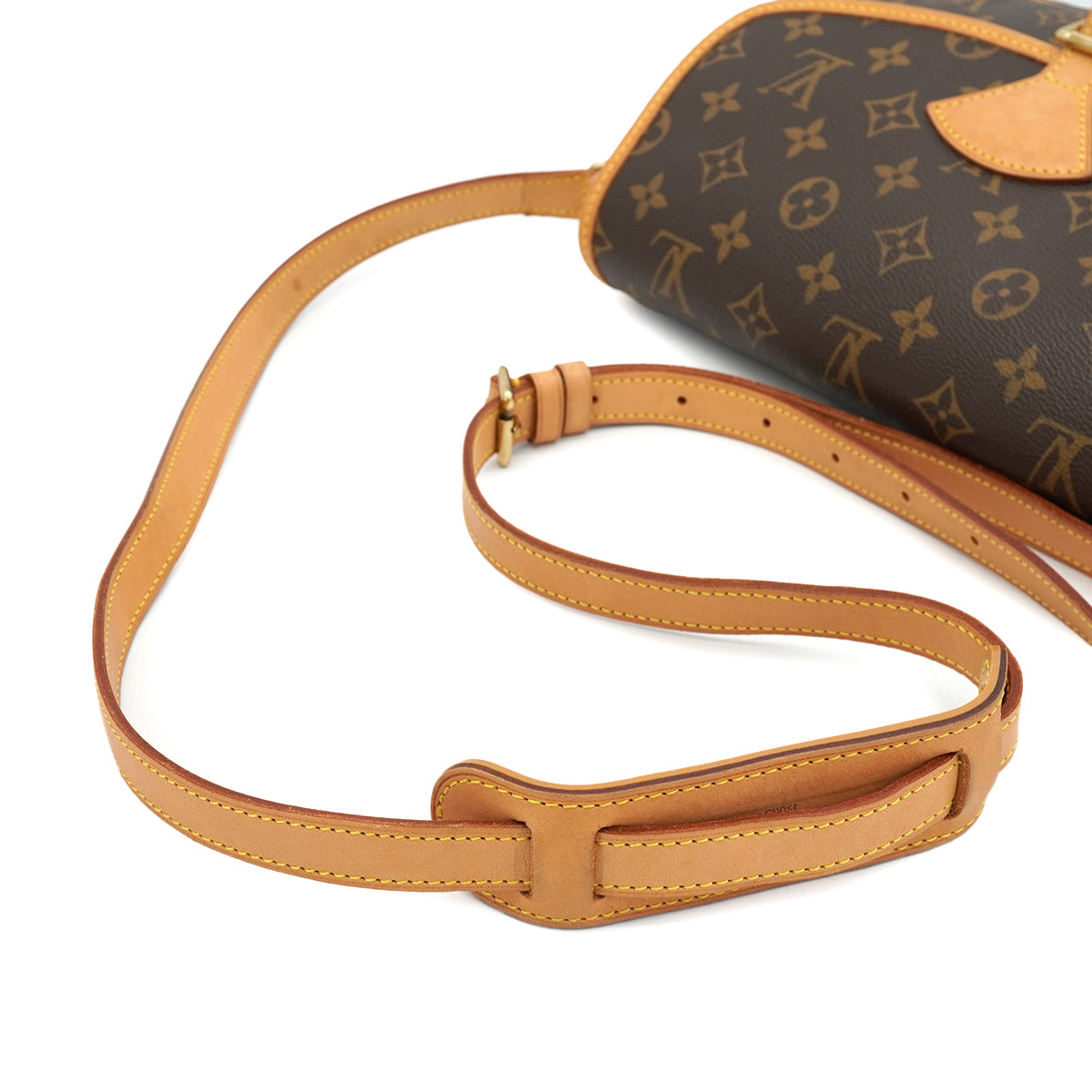 LOUIS VUITTON MONOGRAM SOLOGNE SHOULDER BAG BROWN M42250 90326663