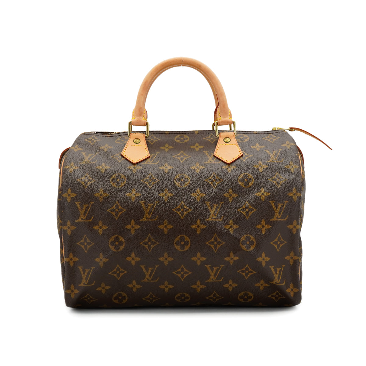 LOUIS VUITTON MONOGRAM SPEEDY 30 HAND BAG BROWN M41526 90328687