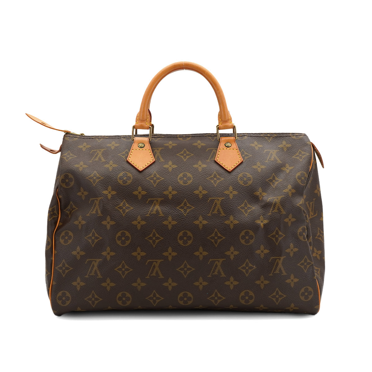 LOUIS VUITTON MONOGRAM SPEEDY 35 HAND BAG BROWN M41524 90326752