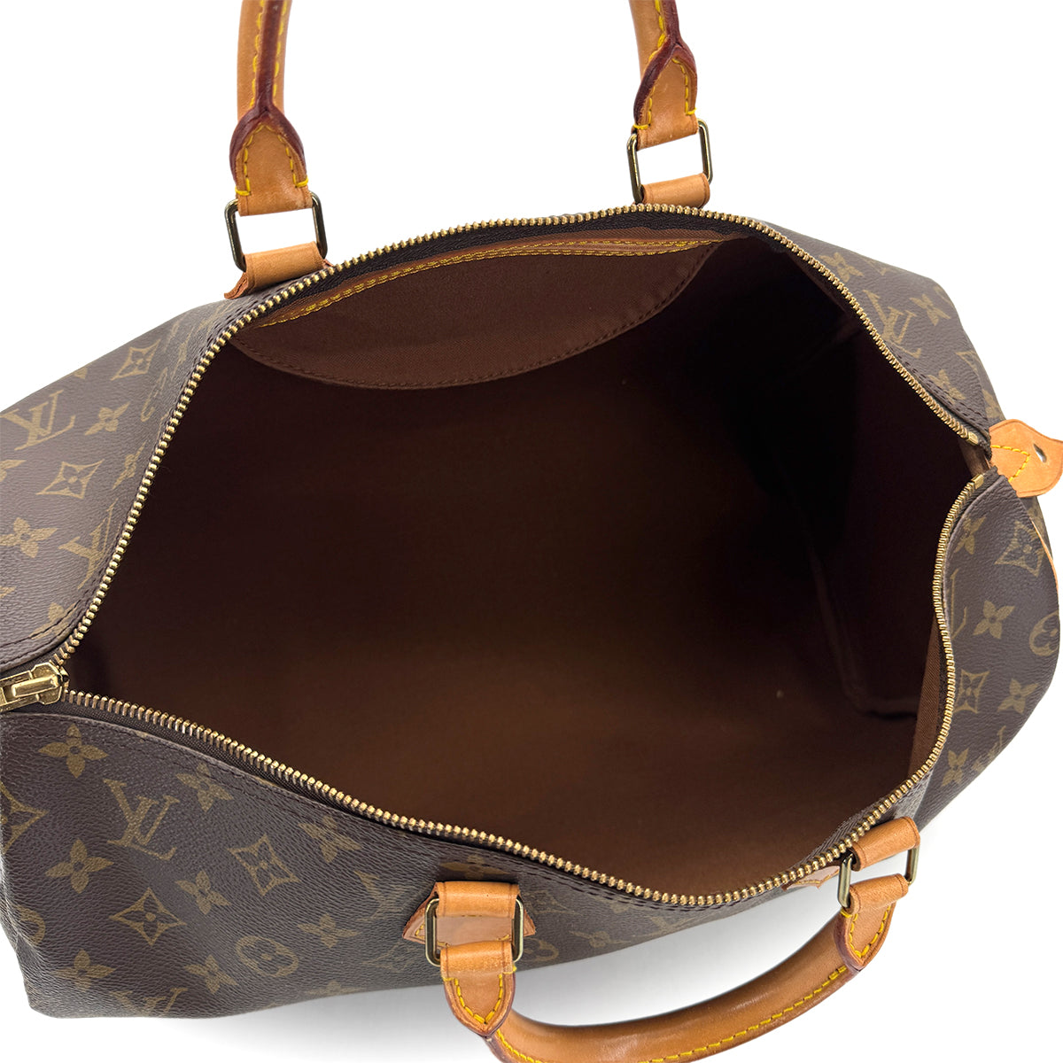 LOUIS VUITTON MONOGRAM SPEEDY 40 HAND BAG BROWN M41106 90312582
