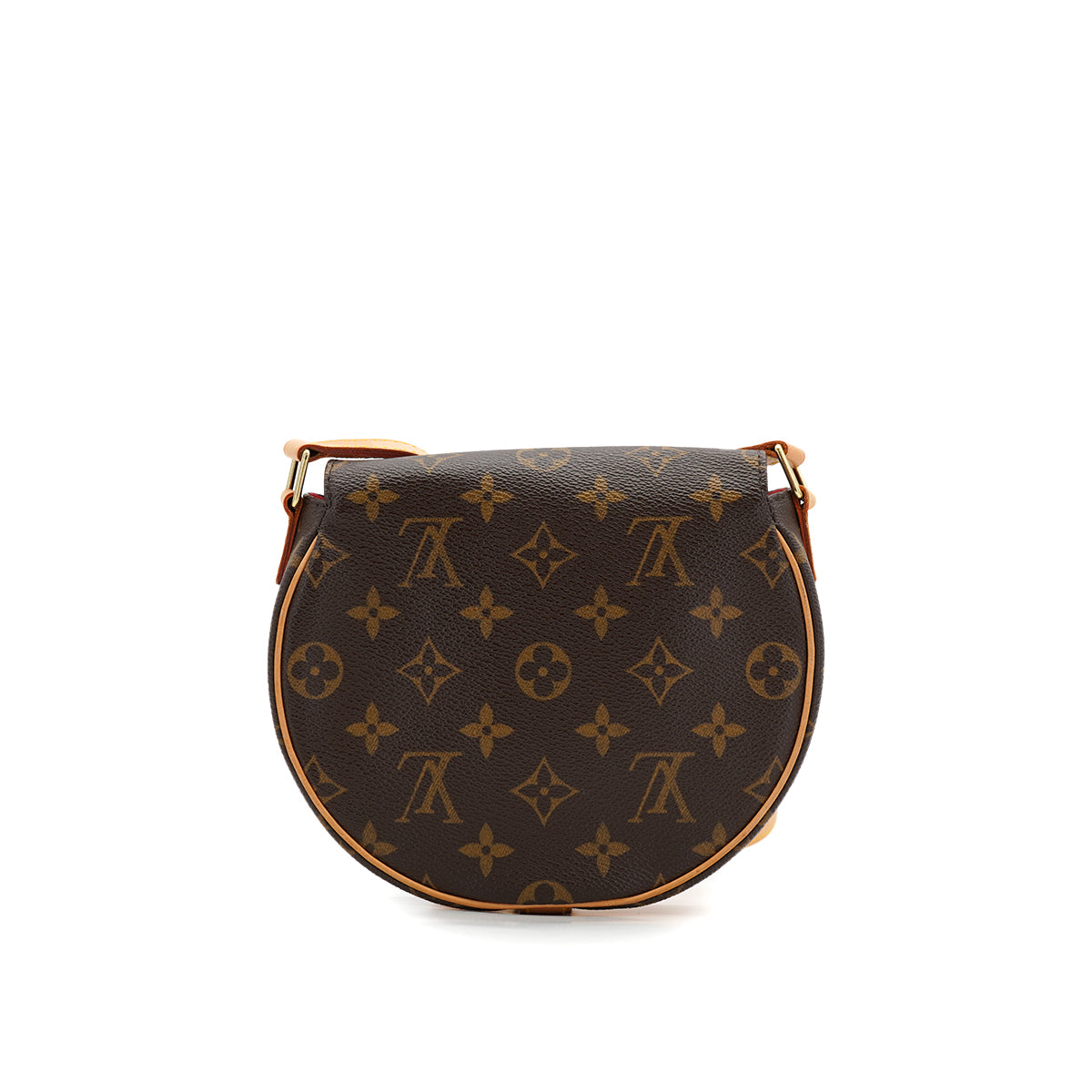 LOUIS VUITTON MONOGRAM TAMBOURINE SHOULDER BAG BROWN M51179 90327295