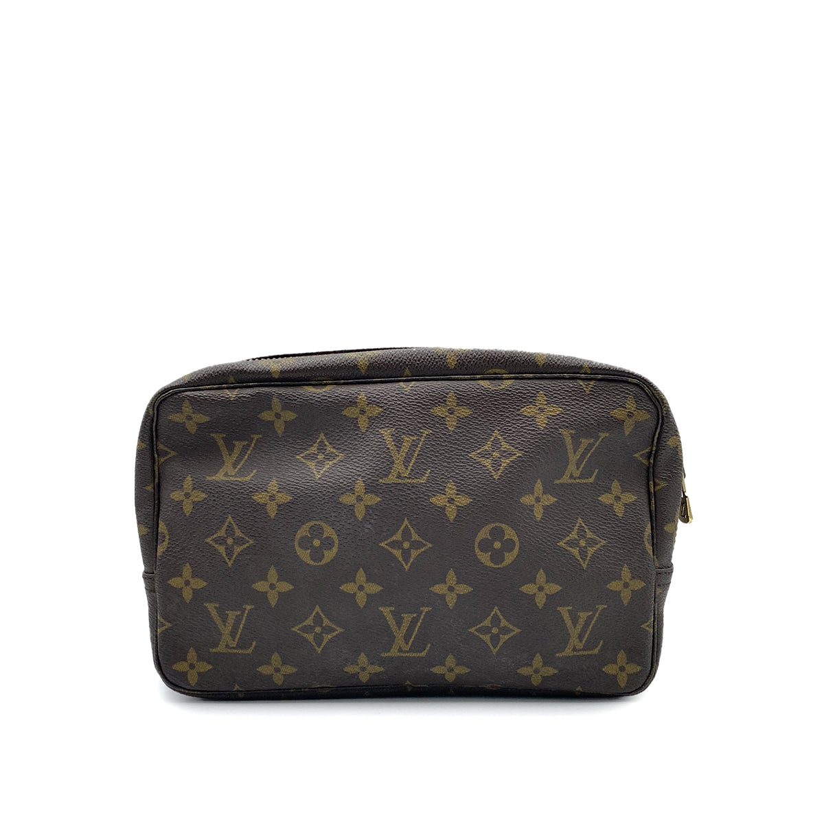 LOUIS VUITTON MONOGRAM TROUSSE TOILETTE 23 CLUTCH BAG BROWN M47524 90312583
