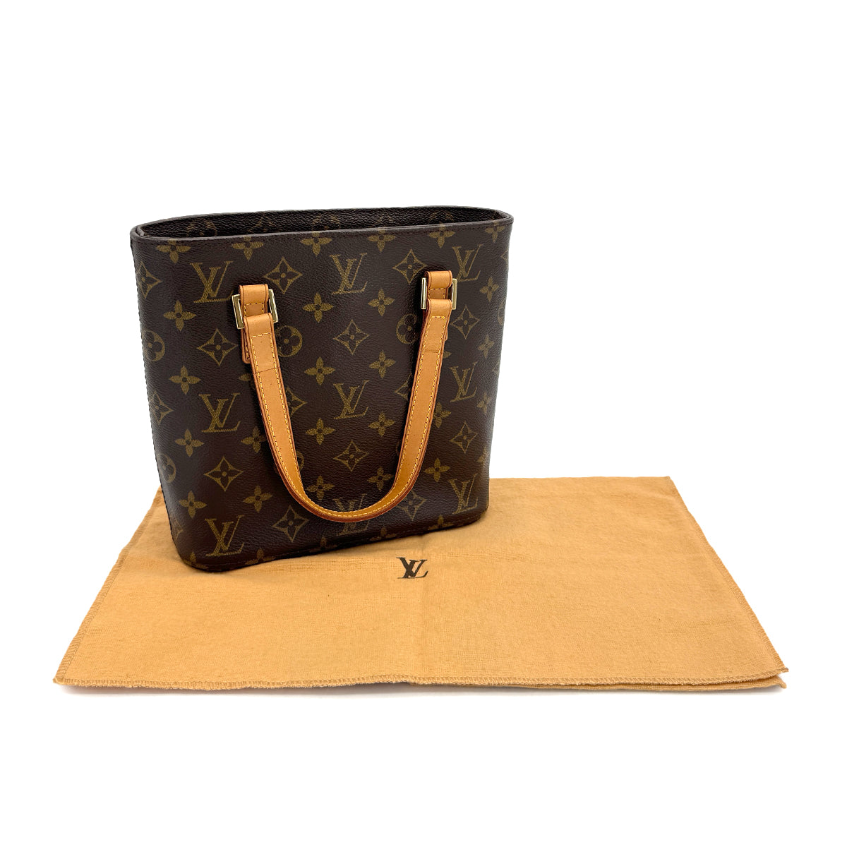 LOUIS VUITTON MONOGRAM VAVAN PM HAND BAG BROWN M51172 90312564