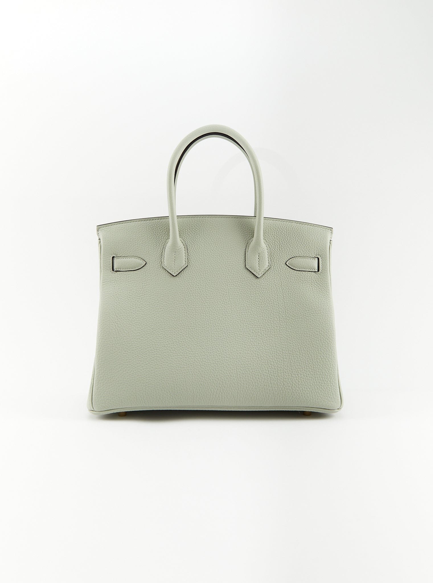 *LONDON LOCATED* HERMÈS BIRKIN 30CM GRIS NEVE Togo Leather with Gold Hardware
