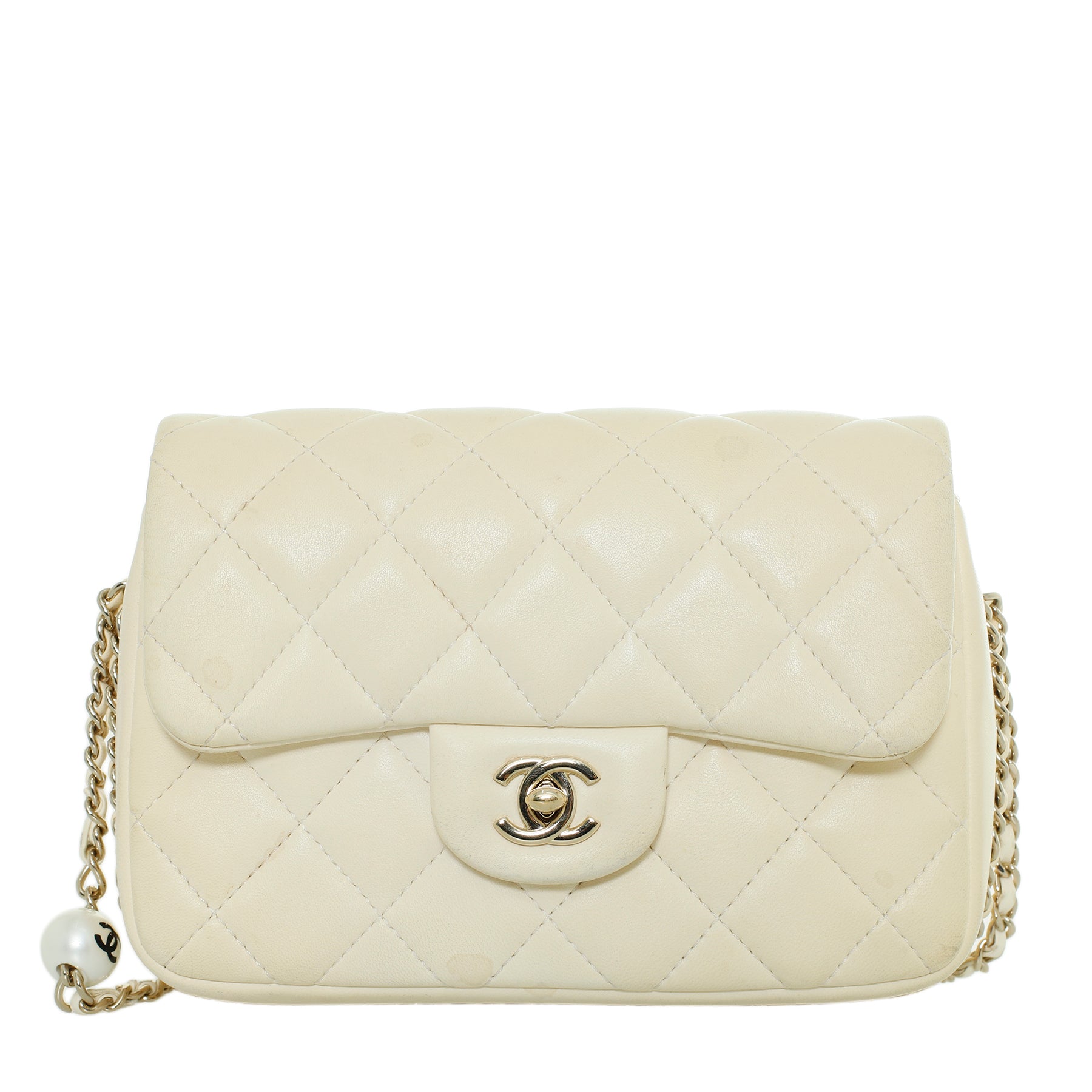 Chanel Small My Precious Pearls Chain Flap Bag CHA11896B