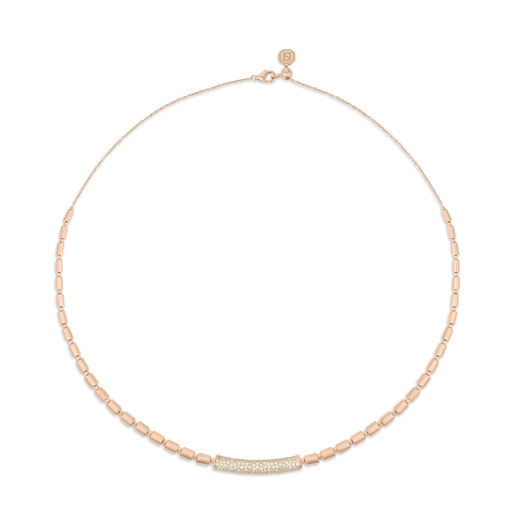 ITERU NECKLACE - ROSE GOLD NS002EN