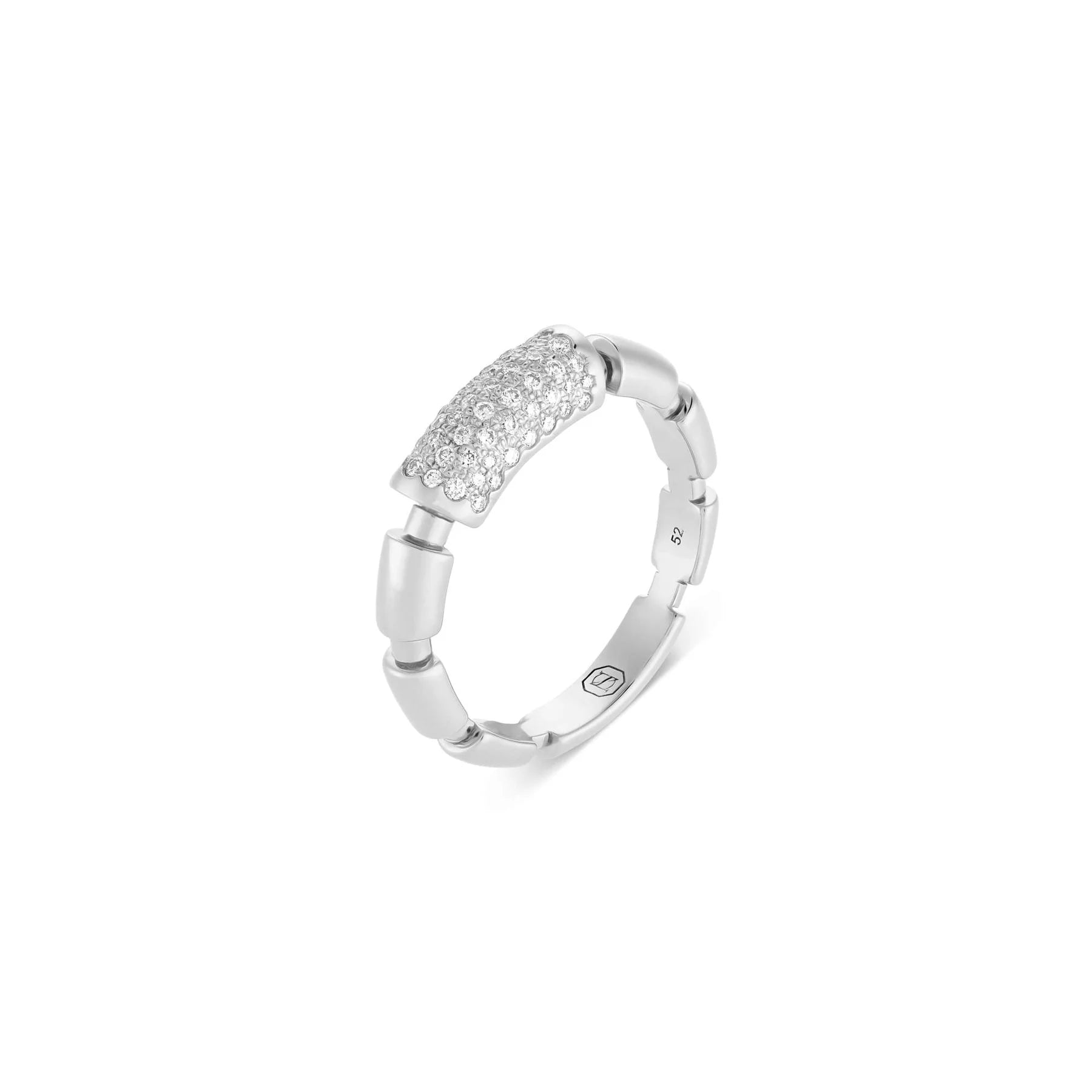 ITERU RING - WHITE GOLD NS012EN