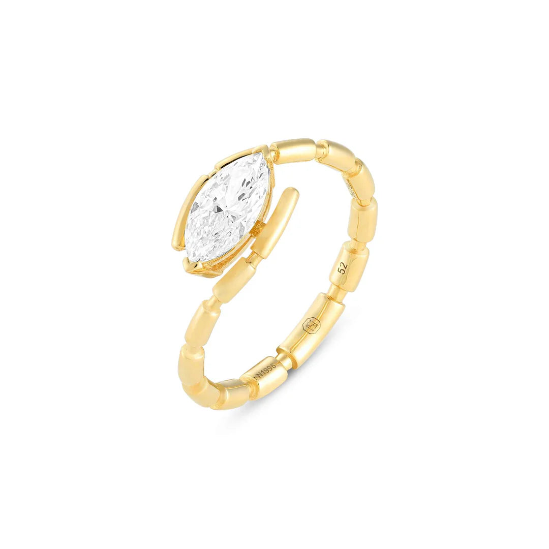 URAEUS RING - YELLOW GOLD NS034EN
