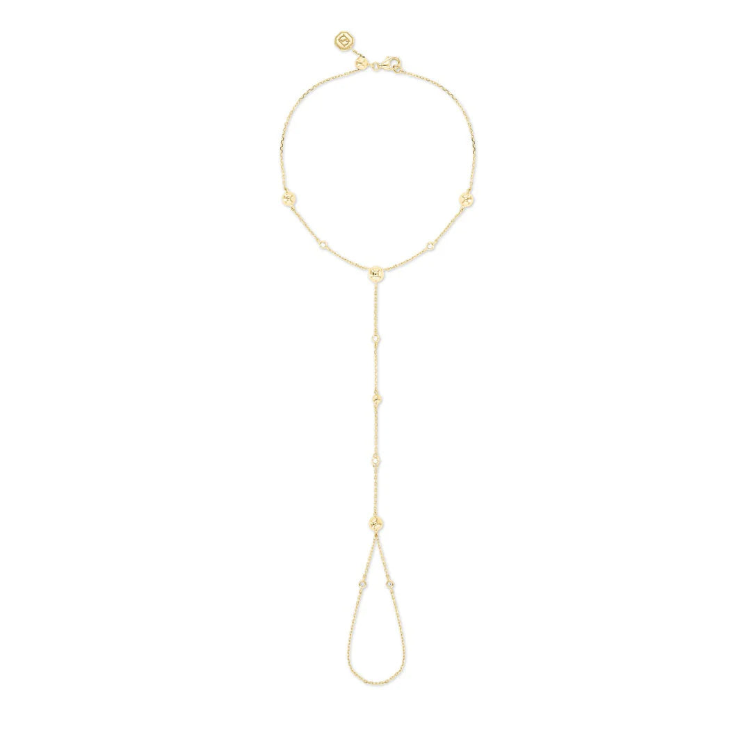 ENISHI HAND CHAIN - YELLOW GOLD NS4054JP