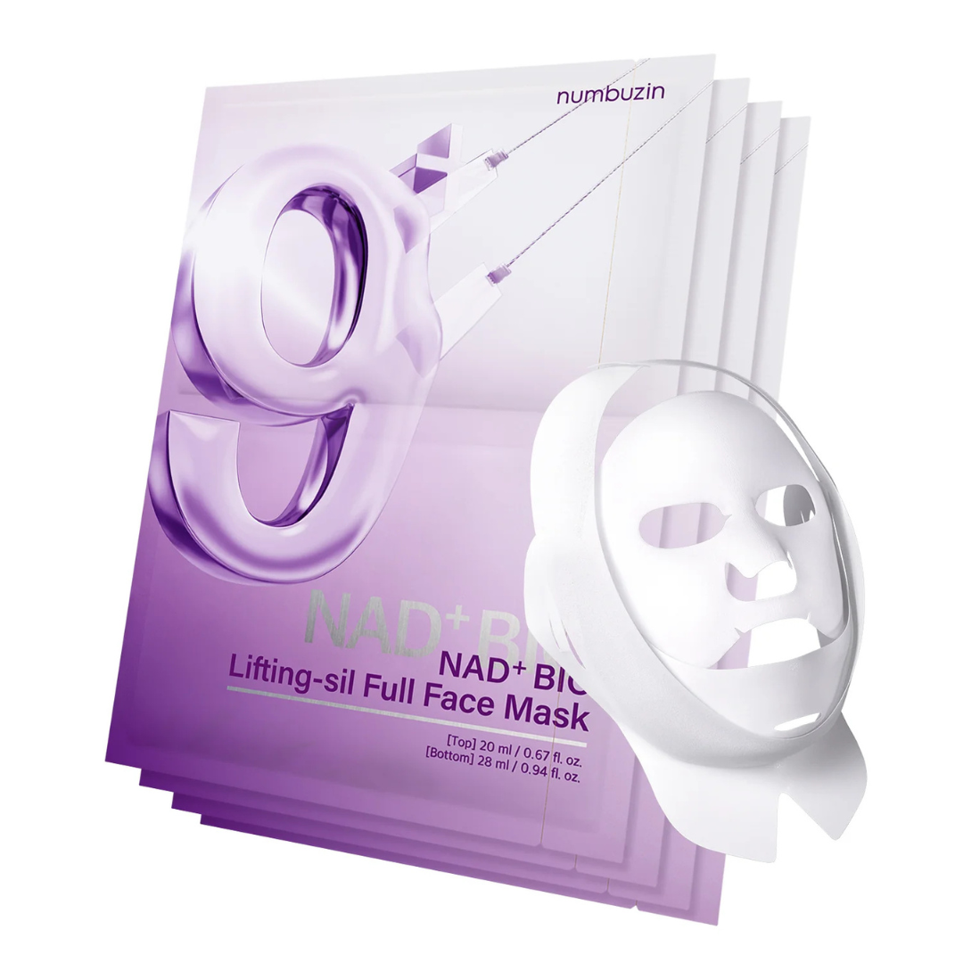 No. 9 NAD Bio Lifting-Sil Full Face Mask - 4 Sheet Masks (LP)