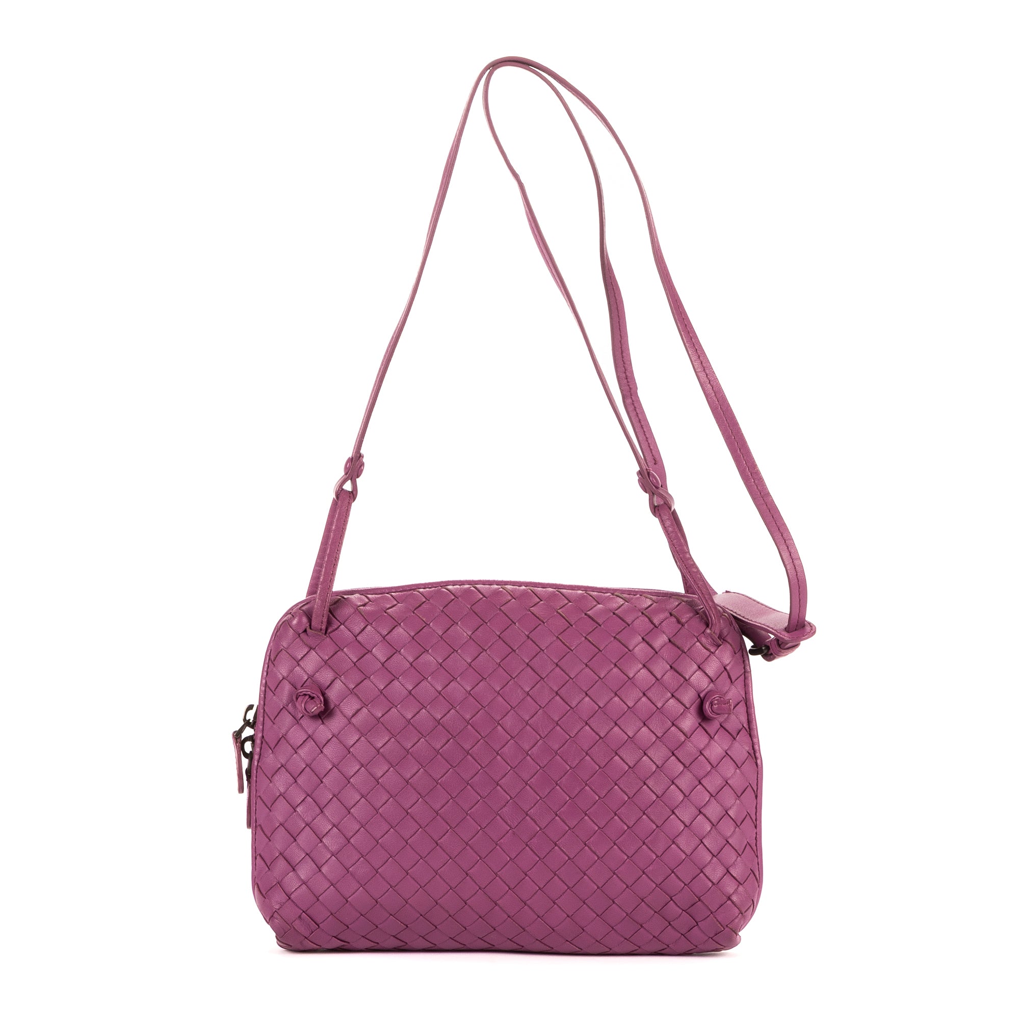Bottega Veneta Purple Calf Leather Nodini OAH0010