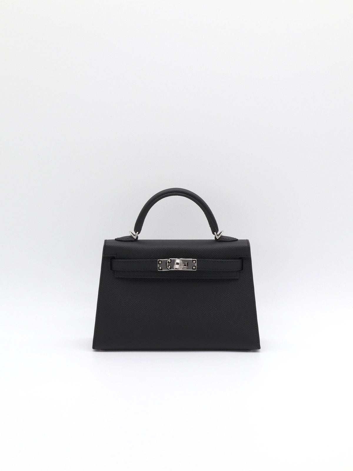 Hermès Mini Kelly HSS Verso Black/ Bordeaux Epsom Palladium Hardware