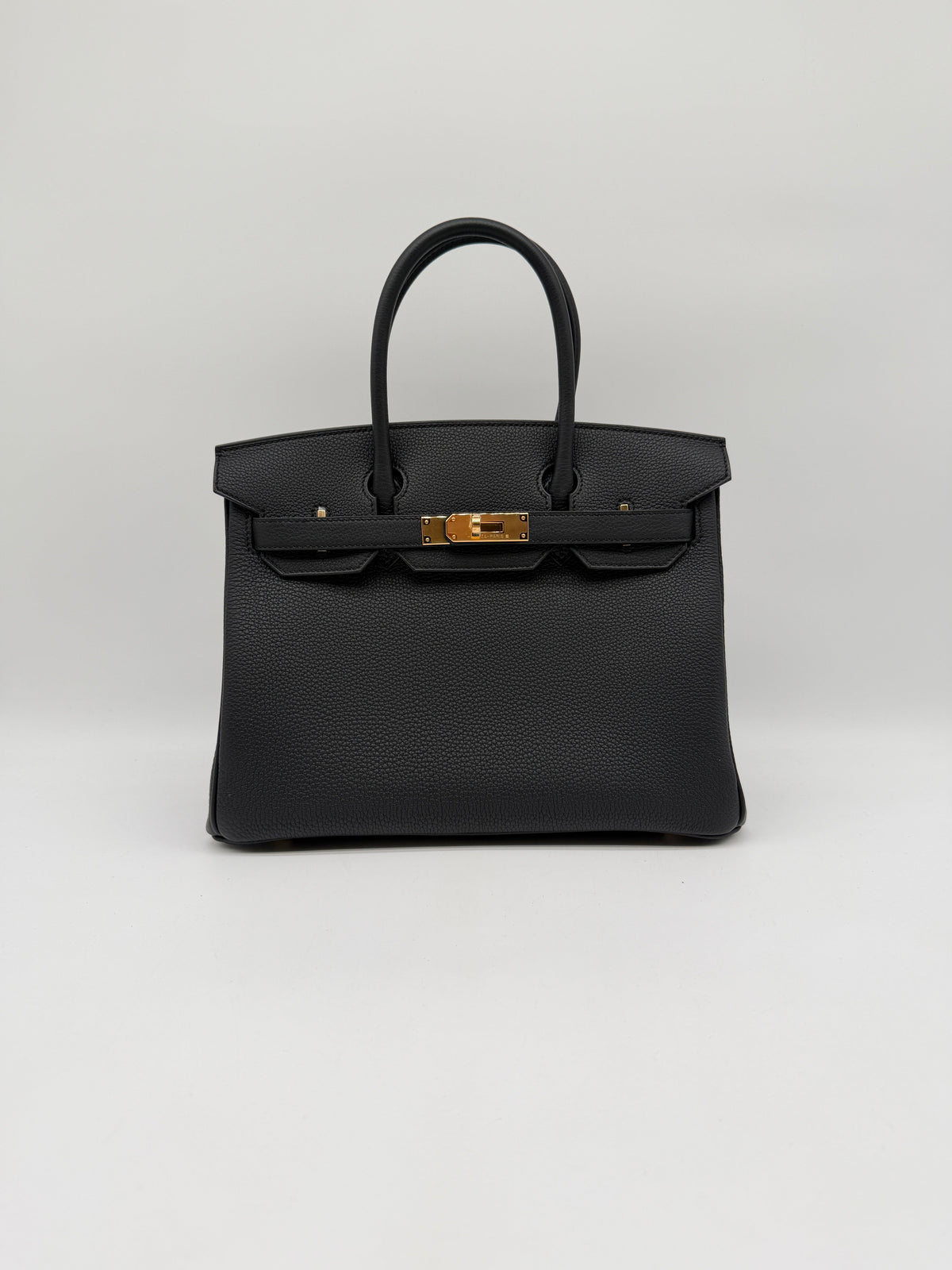 Hermès Birkin 30 Black Togo Gold Hardware