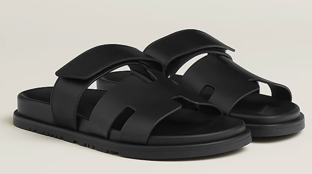 Hermès Chypre Sandal Black