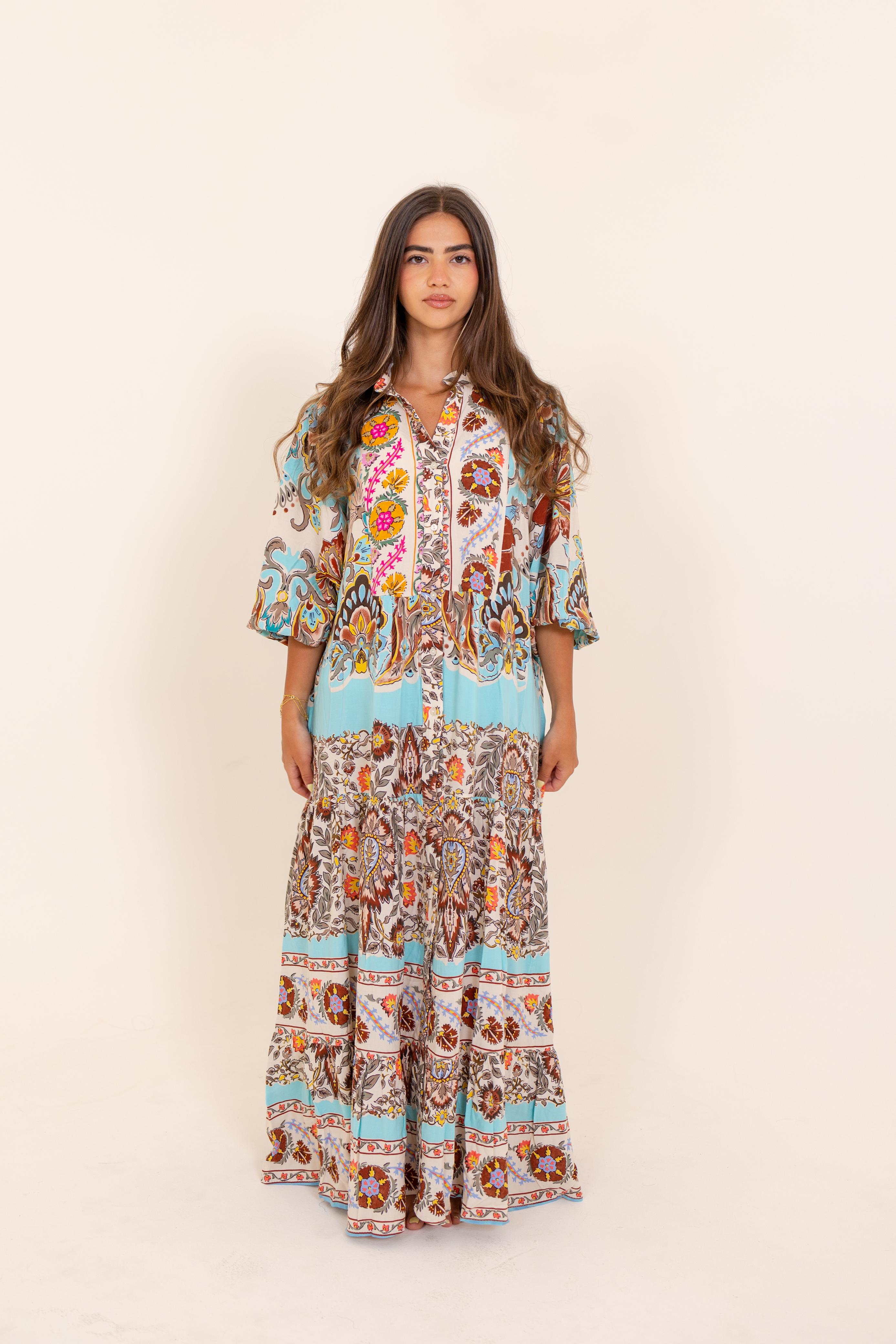 SUMMER BLOOM DRESS (فستان)