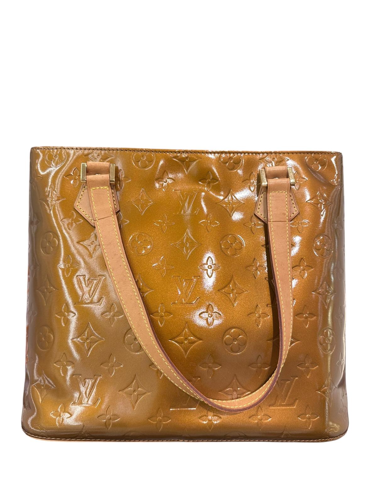 LV Tote in Vernis Gold