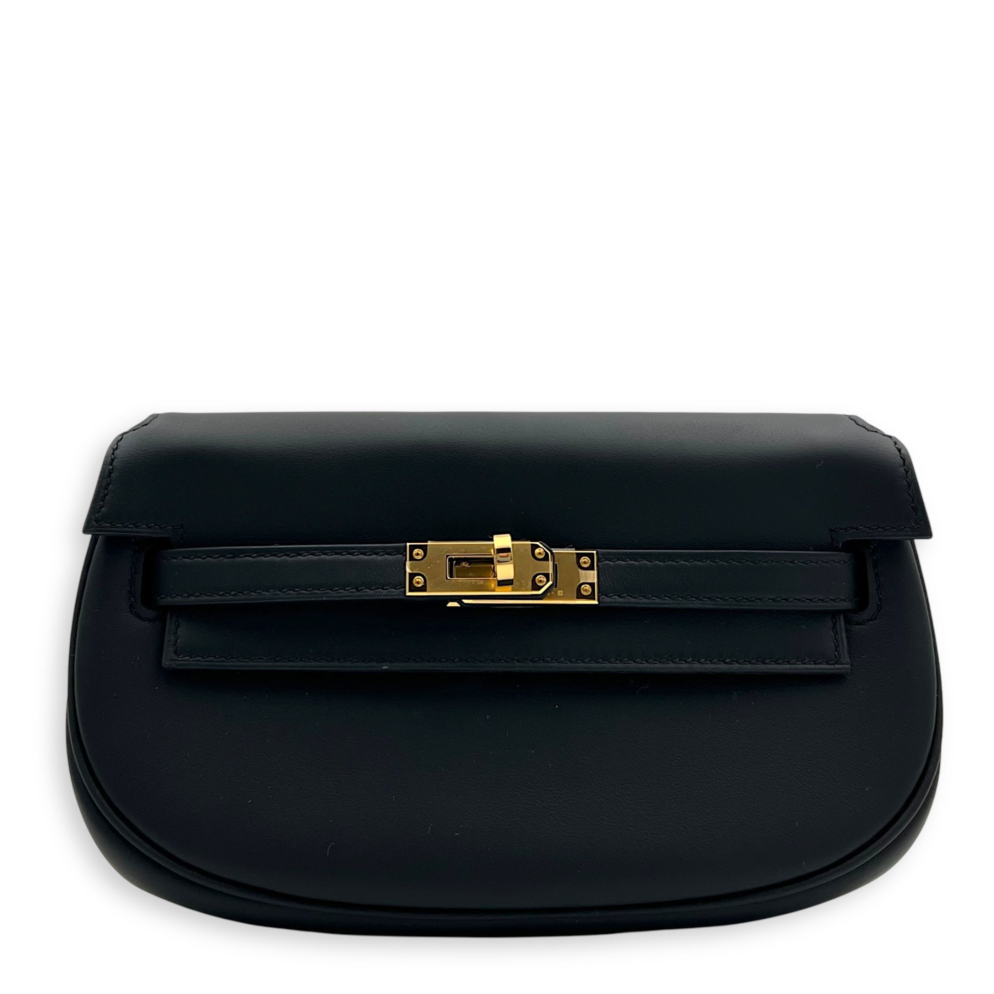 Hermès Kelly Moove Black in Swift, Gold hardware C2509-007881LL