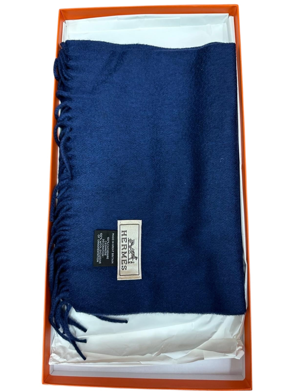 9. Hermes Wool Scarf