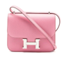 Hermes Constance 18 Bubblegum Epsom PHW - Full Set