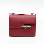 Hermes Verrou 21 Burgundy Epsom Phw C Stamp