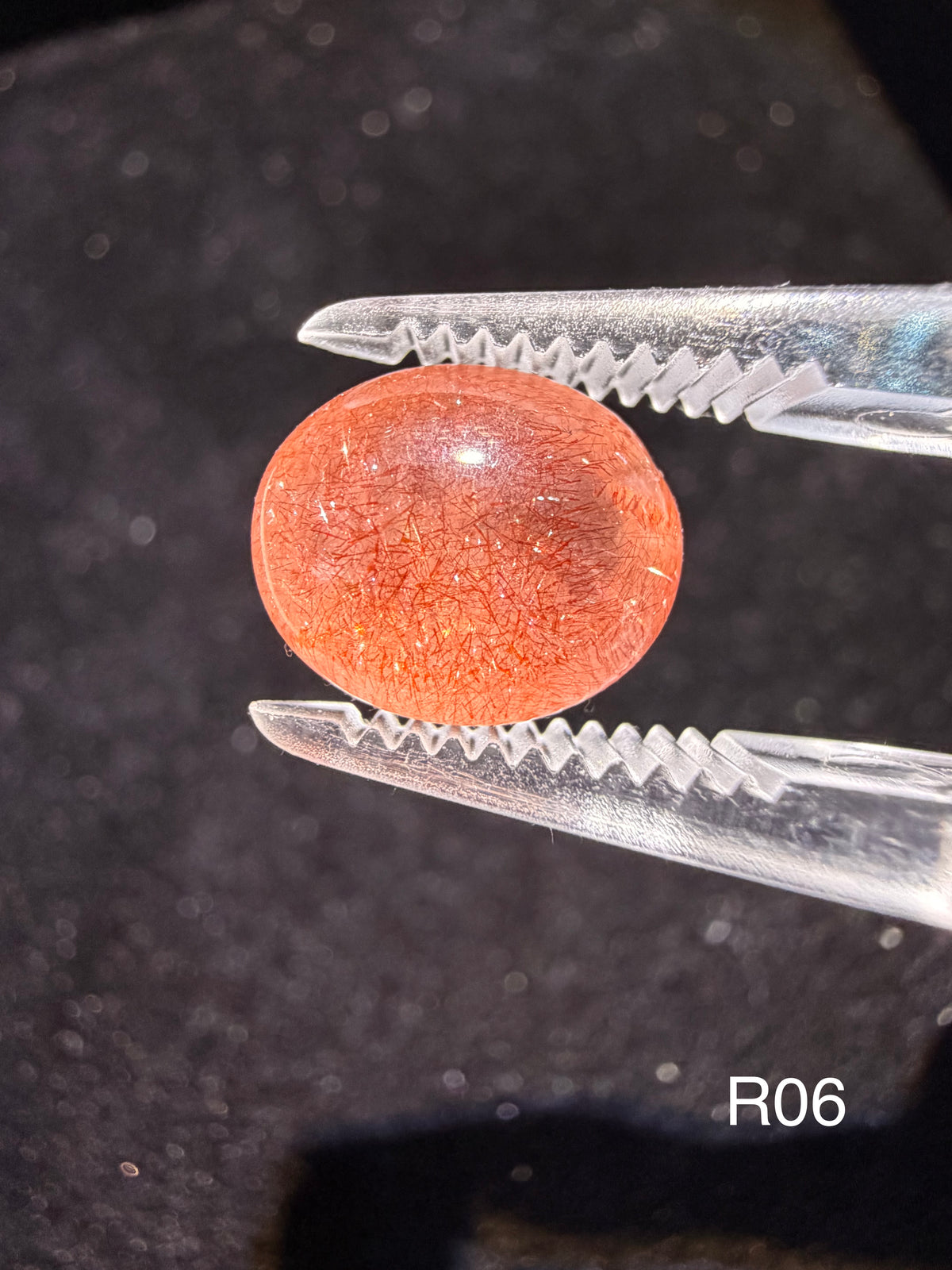5.16ct Russian Strawberry Quartz Cabochon R06