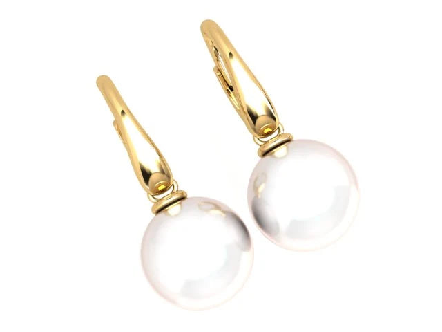 2.00ct South Sea Pearls in 18K Yellow Gold