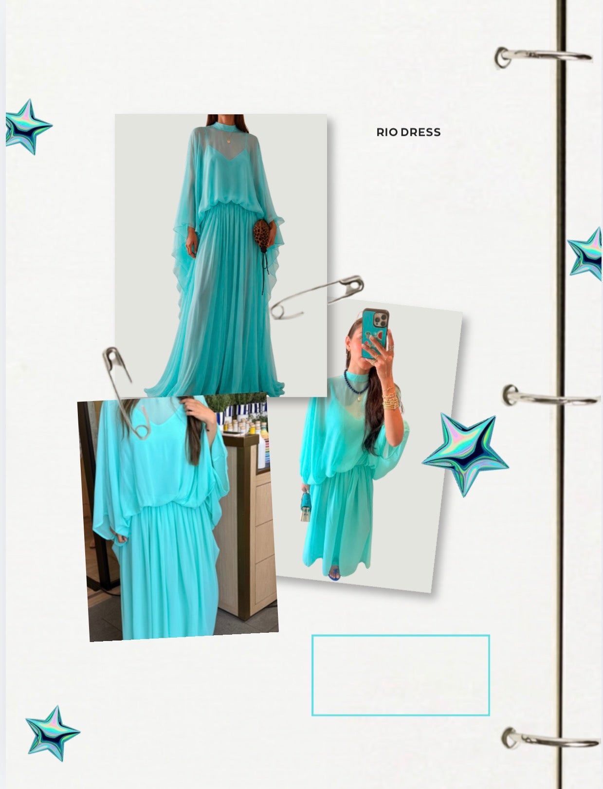 Rio Blue Dress TP0907