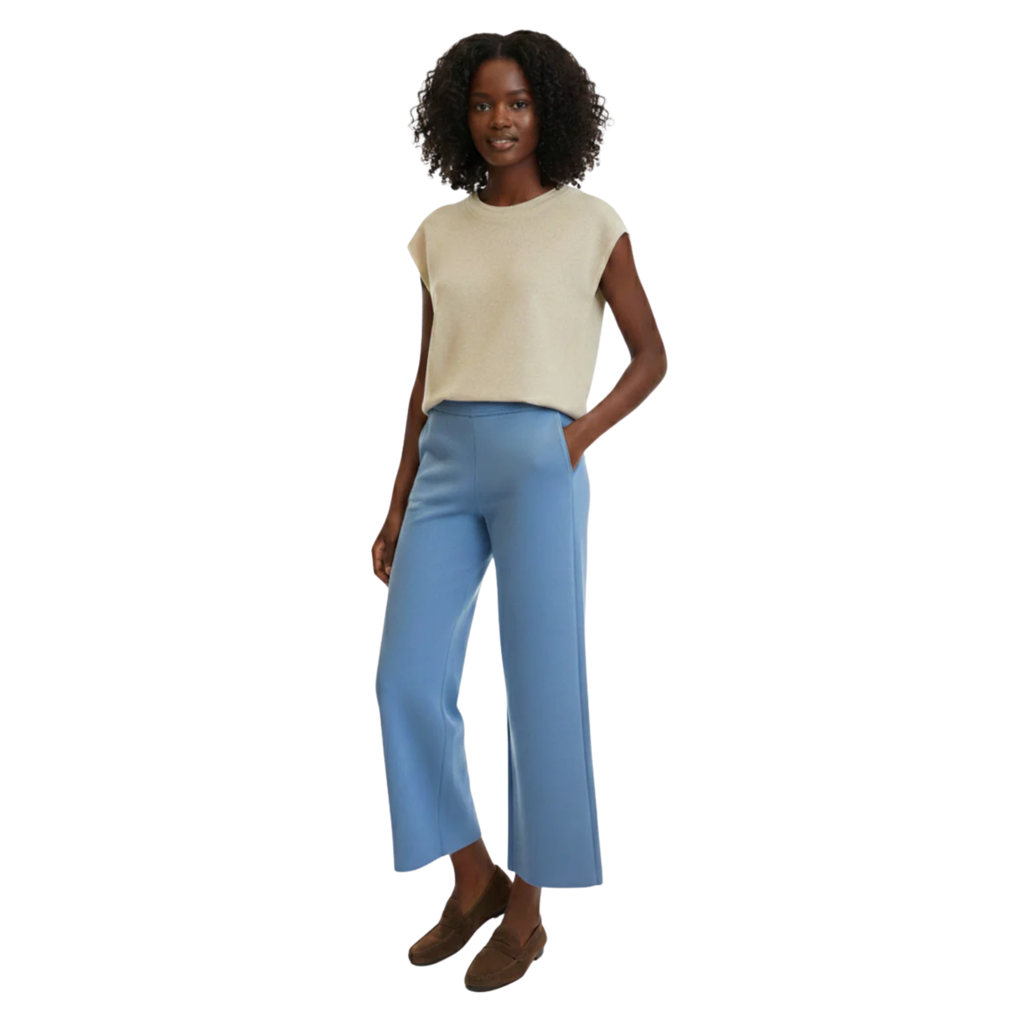 SCOLLO AMPIO VANDERBILT TOP (قميص)
