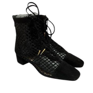 10. Dior Naughtily-d Black Ankle Boots - 38