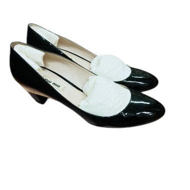 1. Miu Miu Black Diamonte Shoes - 39.5