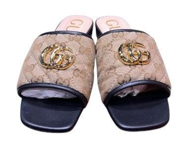 16. Gucci GG Supreme Matelasse Slide Sandal - 36.5