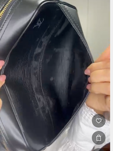 LOUIS VUITTON M52302 Peeling Epi Trocadero 27 Black B0717FFET3