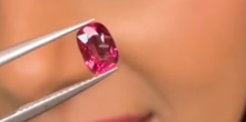0.54ct Burma Red Spinel Cushion DXBCD1483